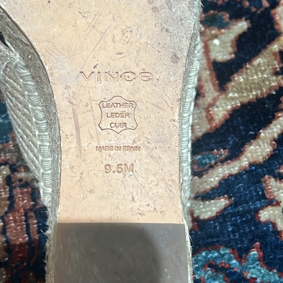 Vince Gaelan 2 Espadrille Canvas Wedge - Picture 6 of 7